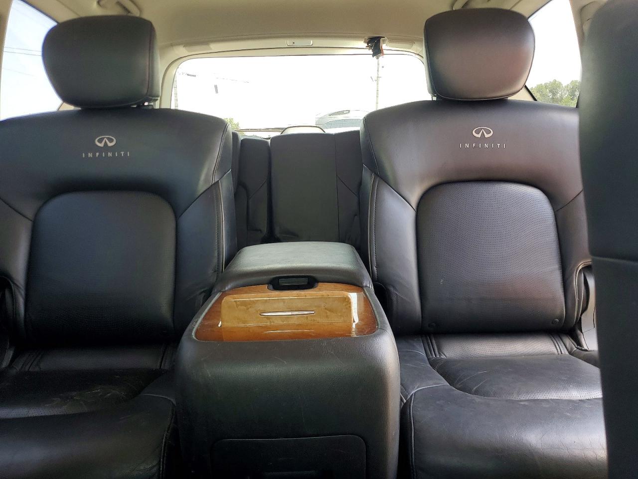 2012 Infiniti Qx56 Base Silver vin: JN8AZ2NE8C9018499