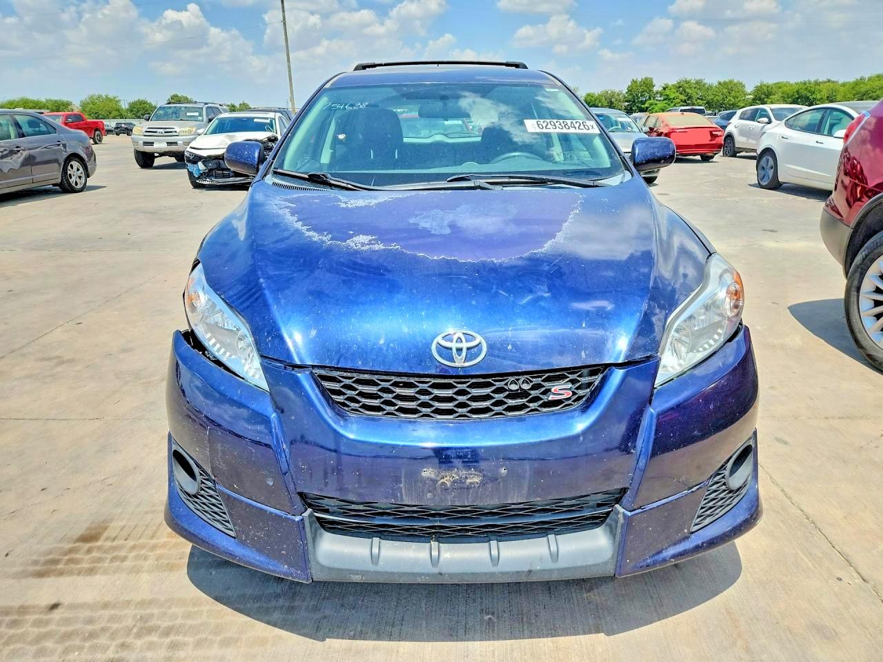 2011 Toyota Corolla Matrix S Blue vin: 2T1LE4EE8BC020659