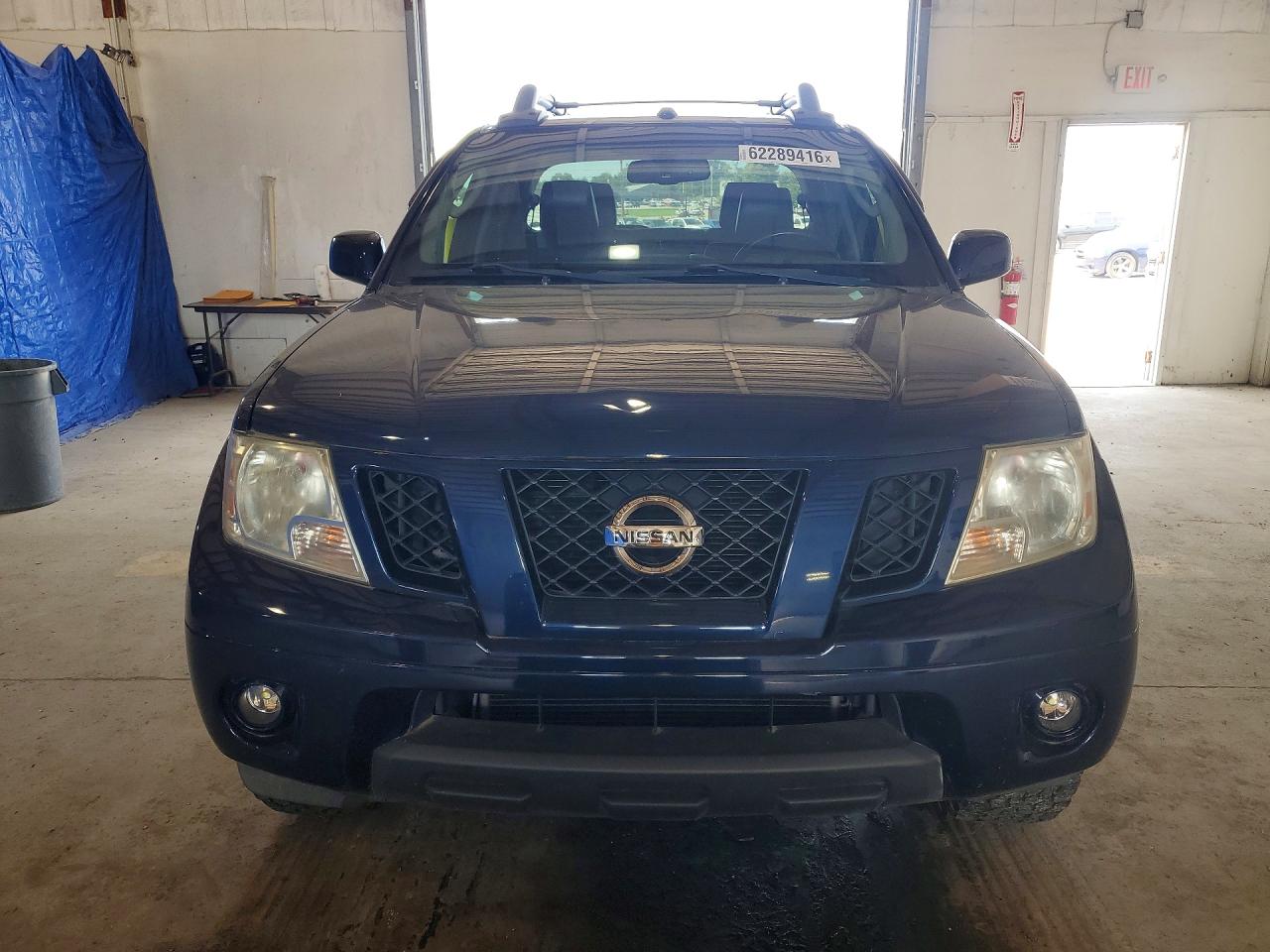 2011 Nissan Frontier S Blue vin: 1N6AD0EV0BC424659