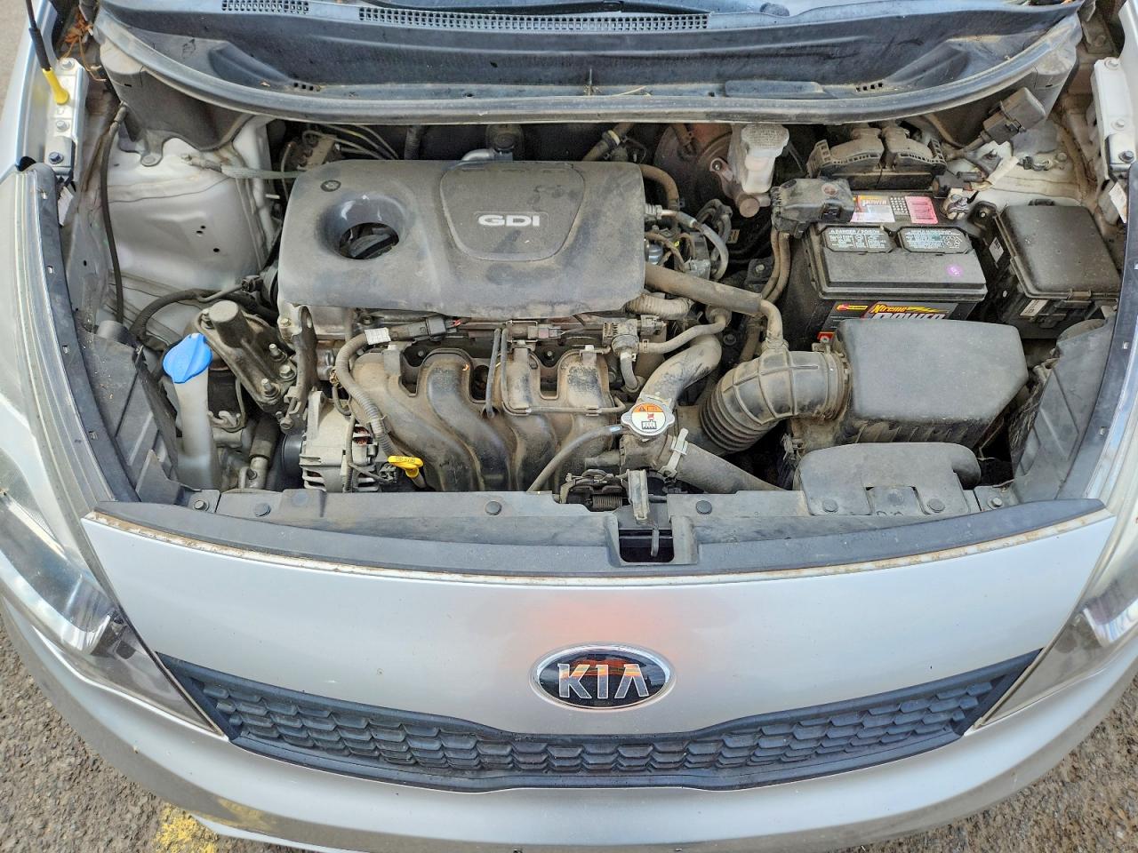 2017 Kia Rio Lx Silver vin: KNADM4A33H6026233