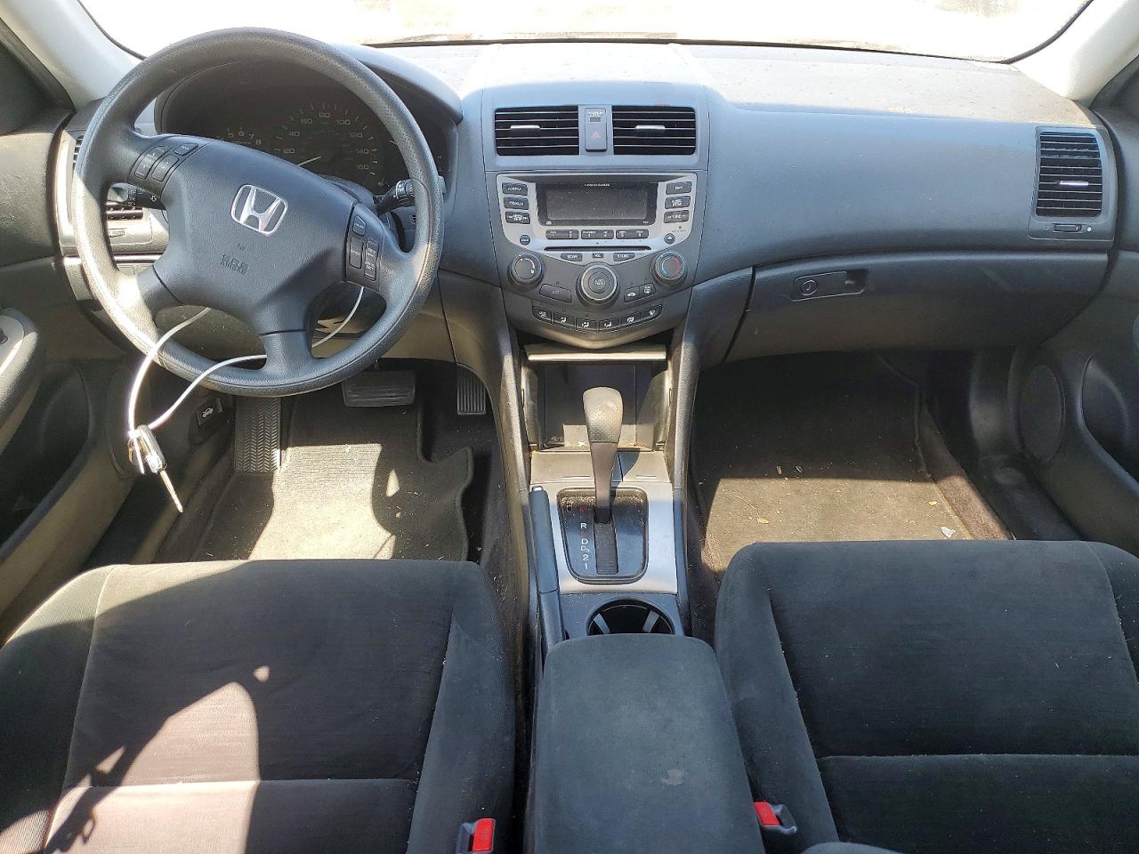 2007 Honda Accord Ex Silver vin: 1HGCM56787A011868