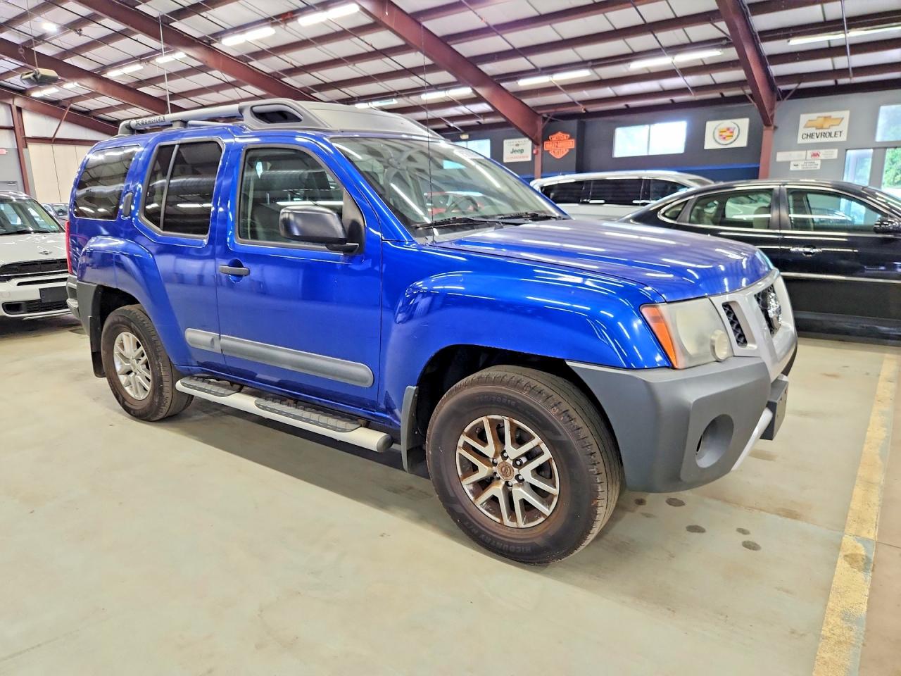 2015 Nissan Xterra S Blue vin: 5N1AN0NW3FN650550