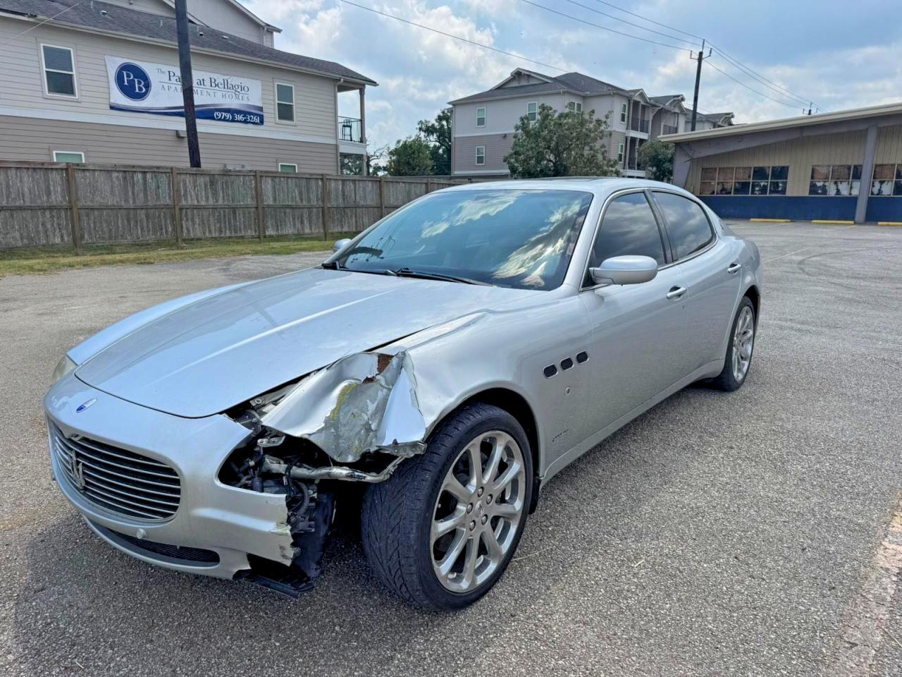 2006 Maserati Quattroporte M139 Silver vin: ZAMCE39A360022008