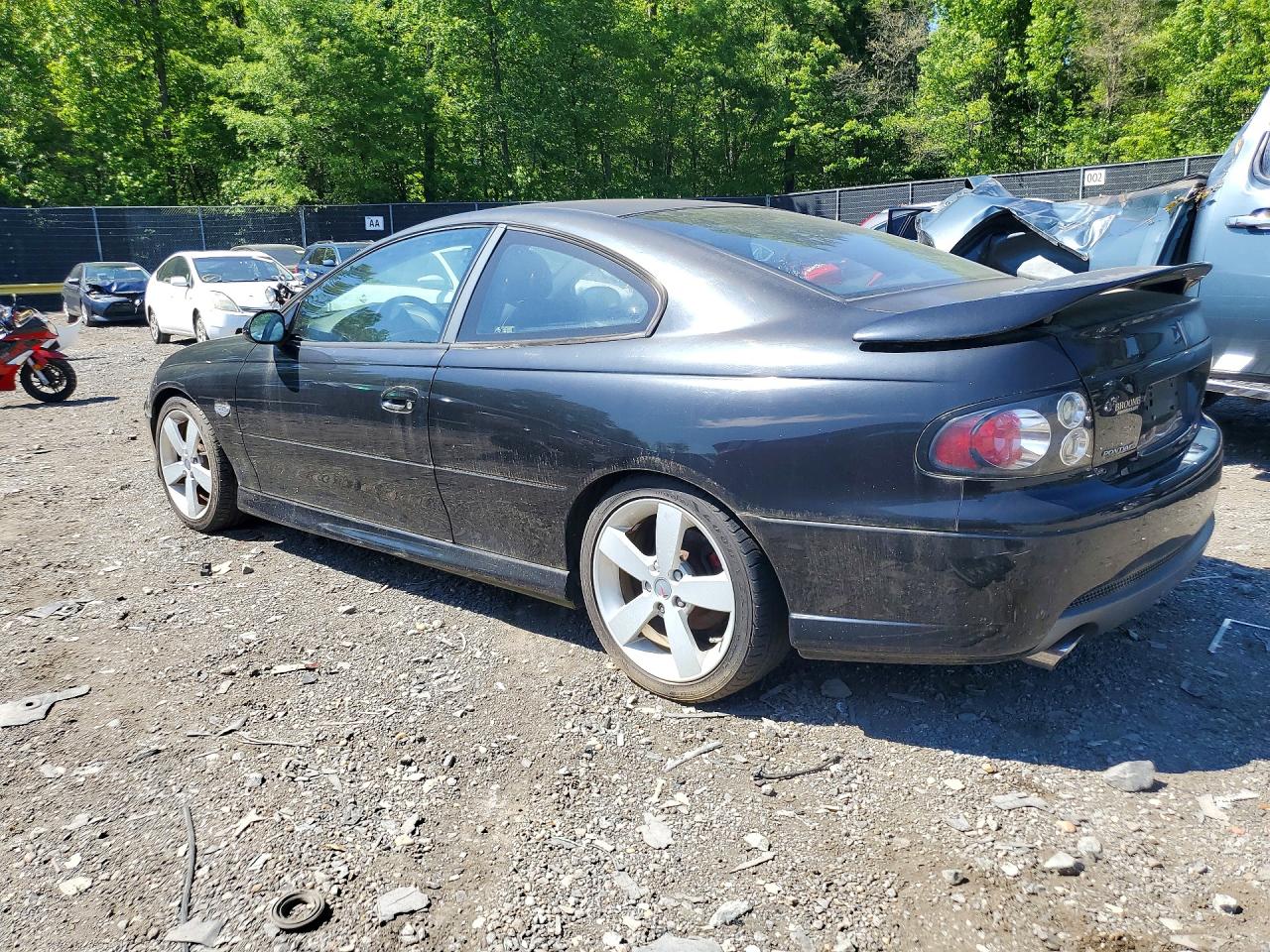 2006 Pontiac Gto Черный vin: 6G2VX12U16L825969