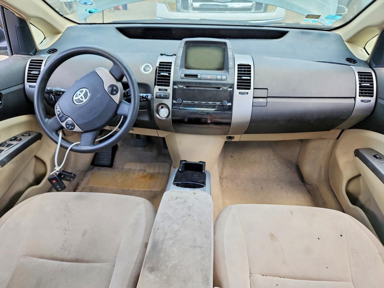 2005 Toyota Prius Base Green vin: JTDKB20U053082836