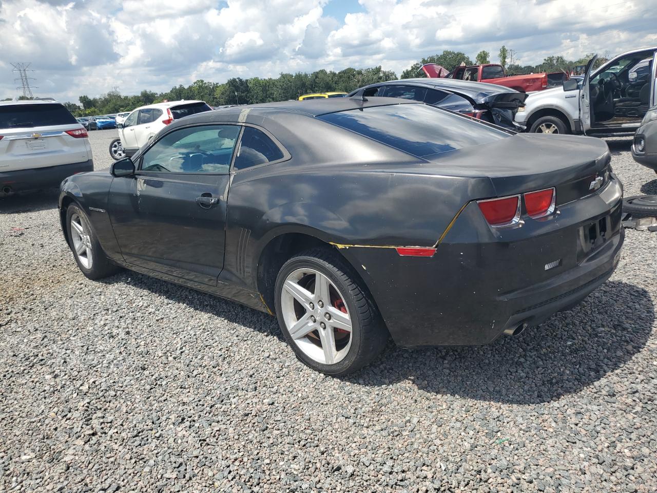 2010 Chevrolet Camaro Lt Black vin: 2G1FB1EV2A9179110