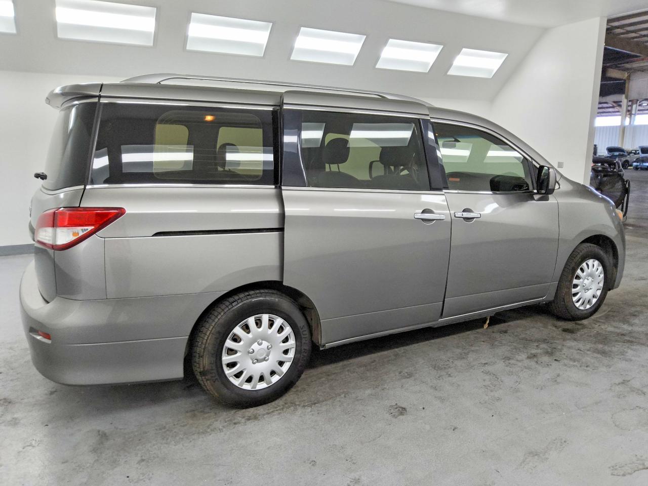 2013 Nissan Quest S/sv/sl/le Gray vin: JN8AE2KP8D9071416