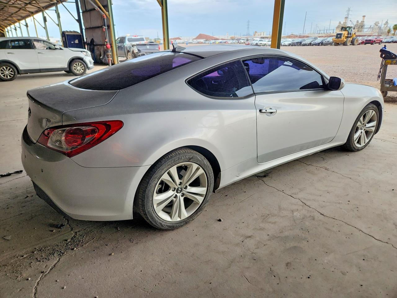 2010 Hyundai Genesis Coupe 3.8l Grand Touring Серебряный vin: KMHHU6KH3AU030998