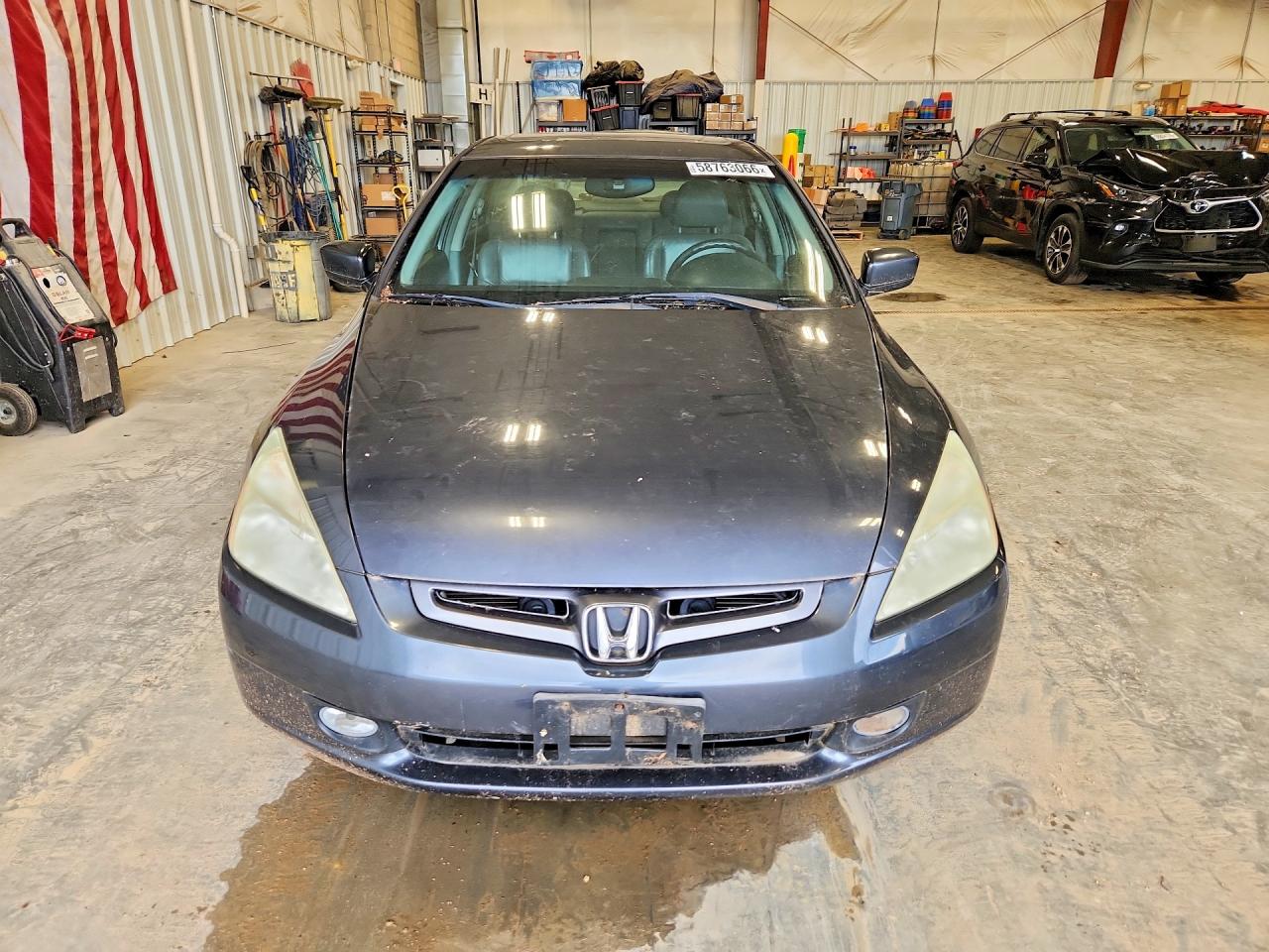 2005 Honda Accord Ex Серый vin: 1HGCM55865A054340