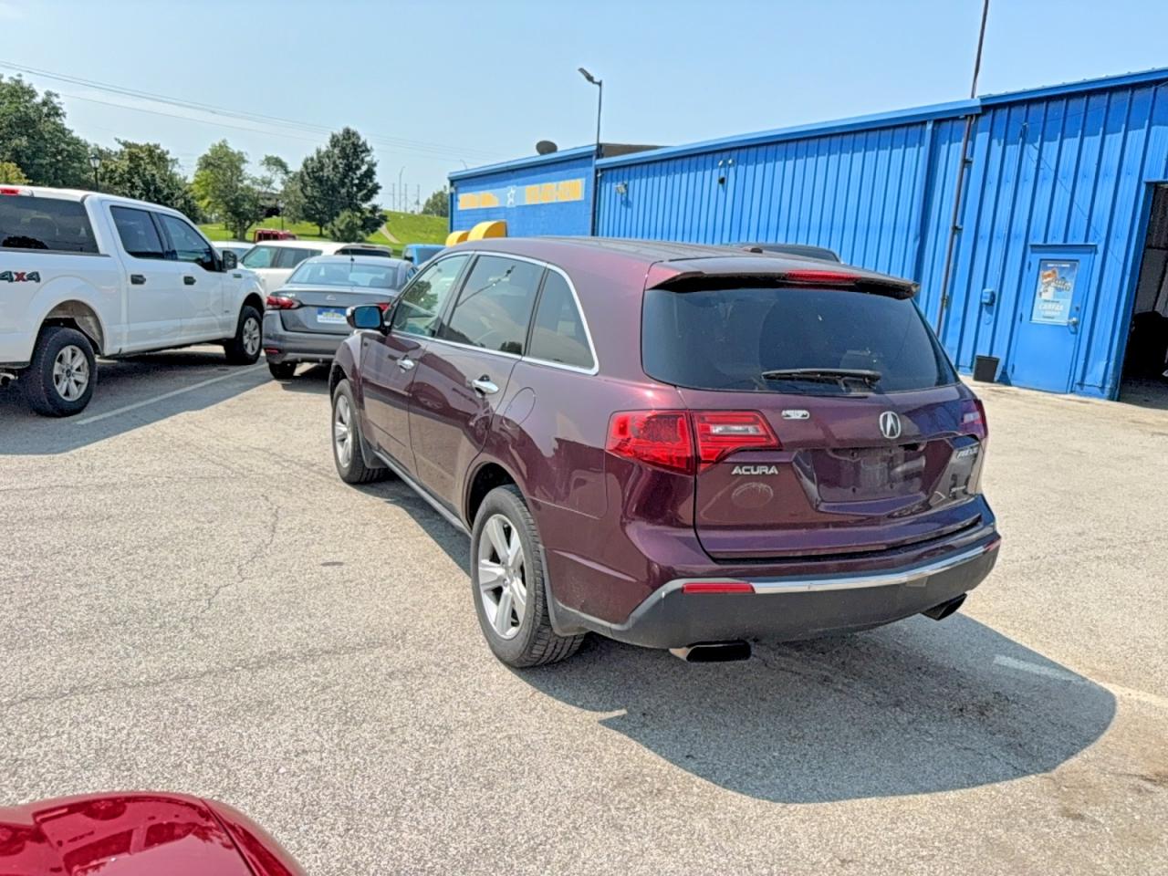 2010 Acura Mdx Technology Burgundy vin: 2HNYD2H64AH532127