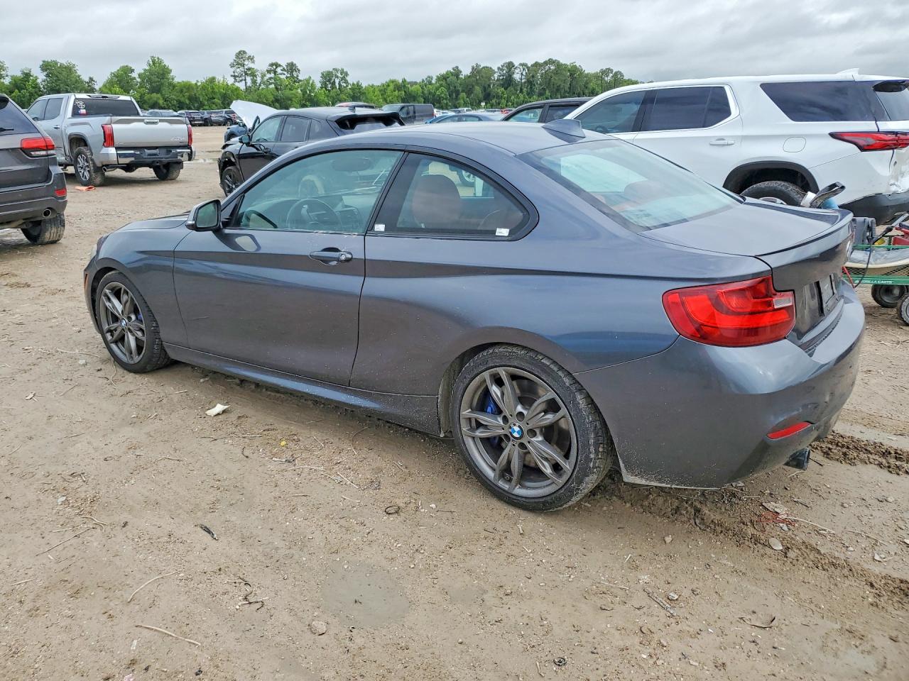 2015 Bmw M235i Gray vin: WBA1J7C57FV289078