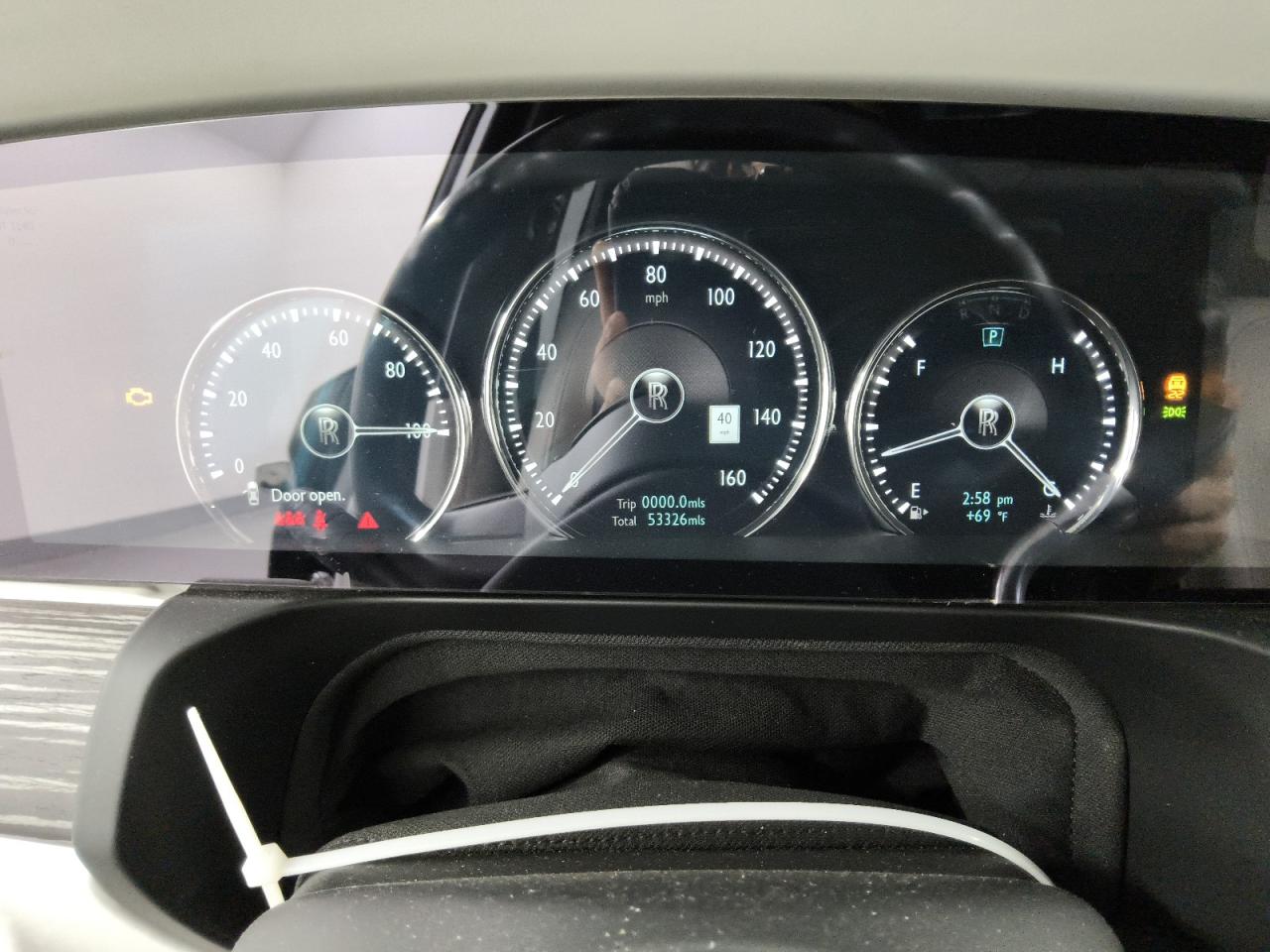 2021 Rolls-royce Ghost White vin: SCATV0C06MU204382 Damage: Warning Light - Engine, On, Unacceptable