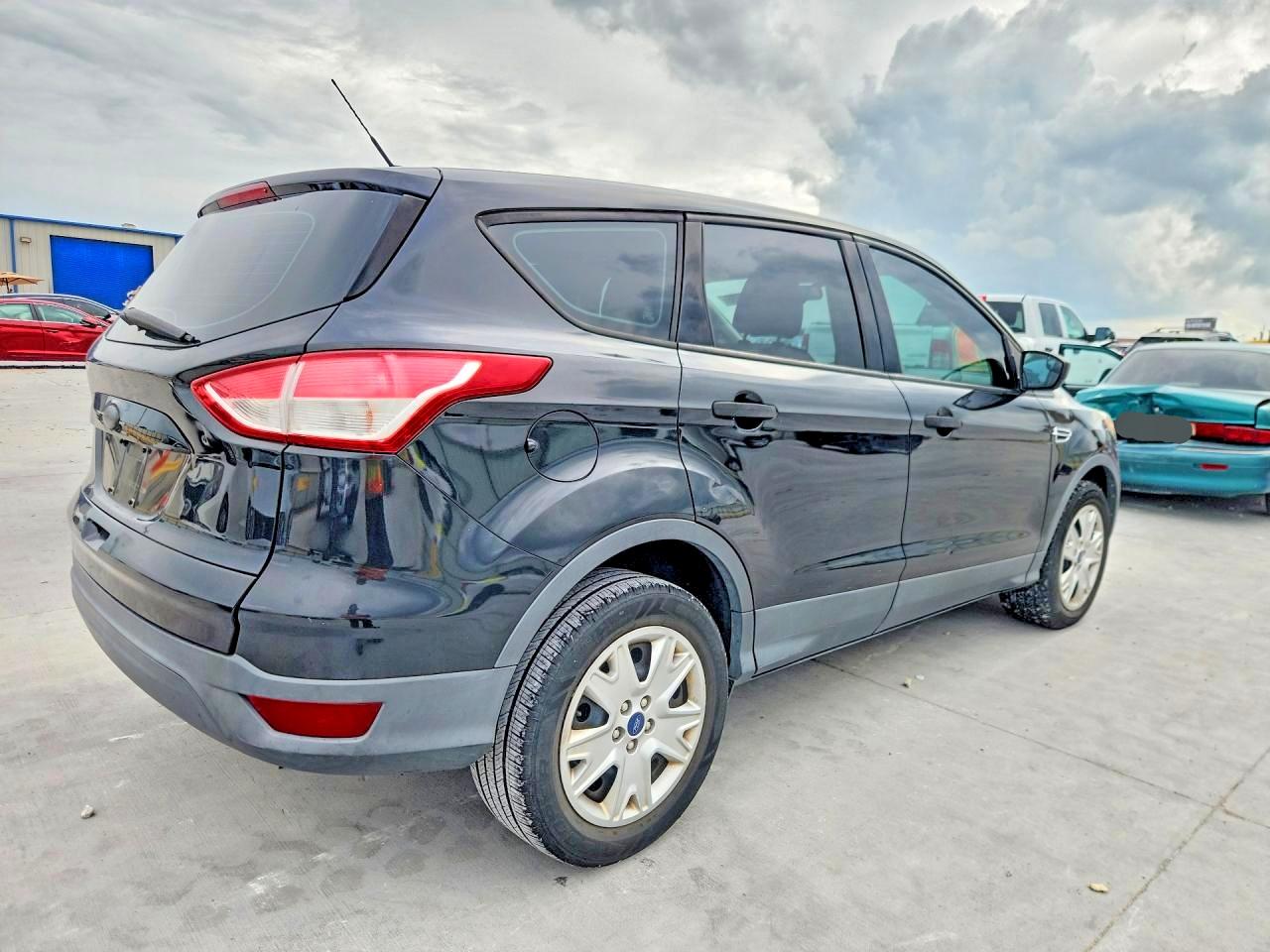2013 Ford Escape S Black vin: 1FMCU0F78DUB37784