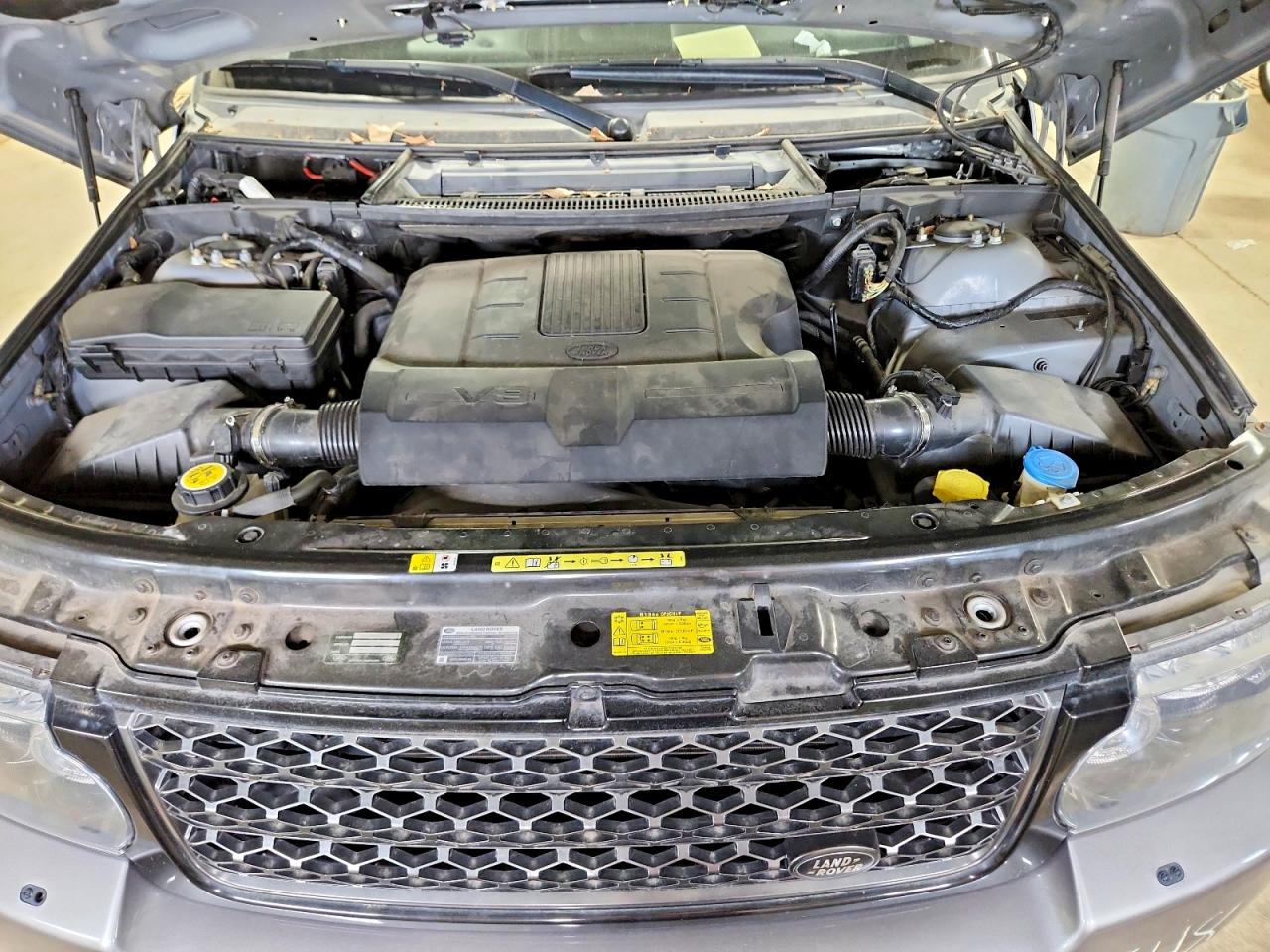 2012 Land Rover Range Rover Hse Silver vin: SALME1D43CA362448