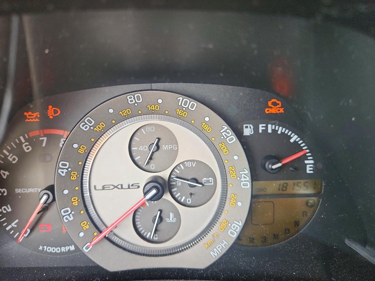 2001 Lexus Is 300 Black vin: JTHBD182010032309