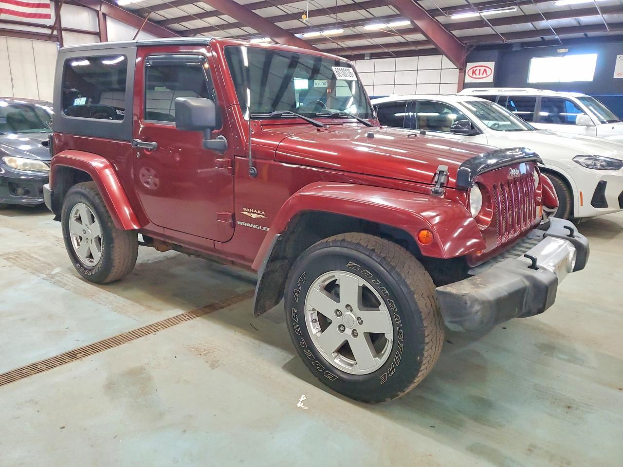 2008 Jeep Wrangler Sahara Темно-бордовый vin: 1J4FA541X8L512781