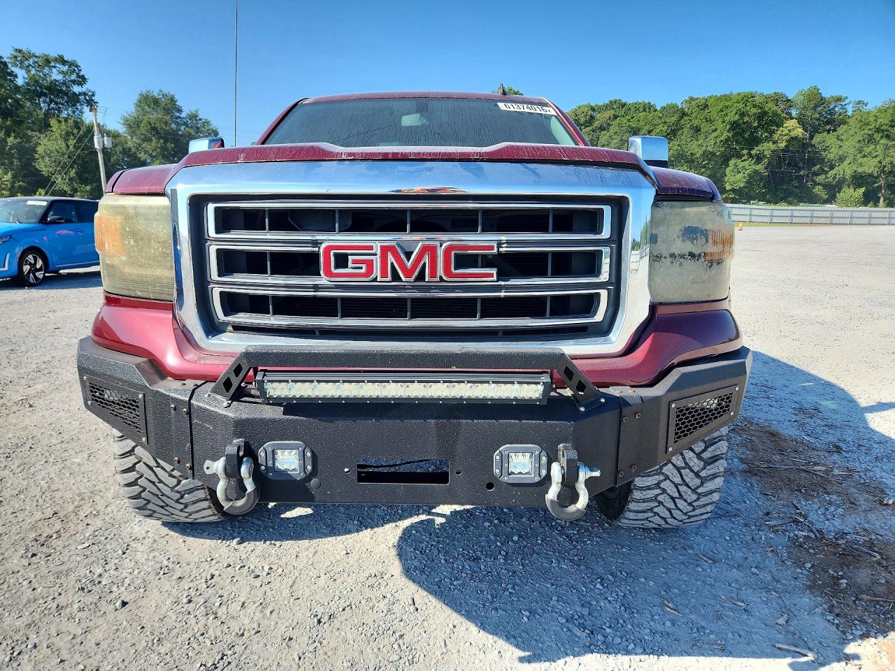 2014 Gmc Sierra K1500 Sle Red vin: 1GTV2UECXEZ261472