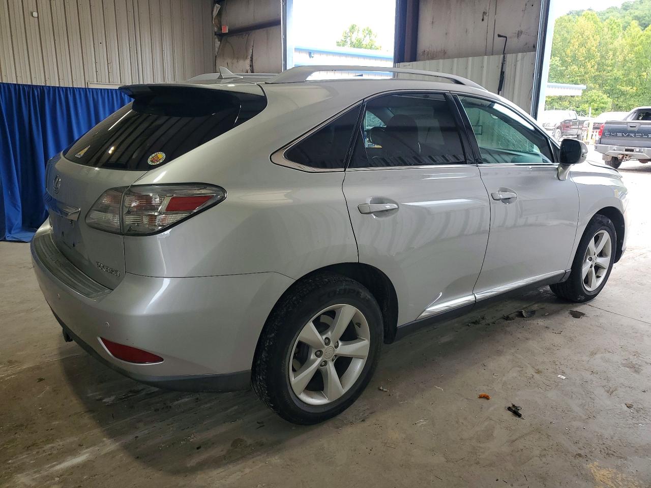 2010 Lexus Rx 350 Silver vin: 2T2BK1BA1AC053355