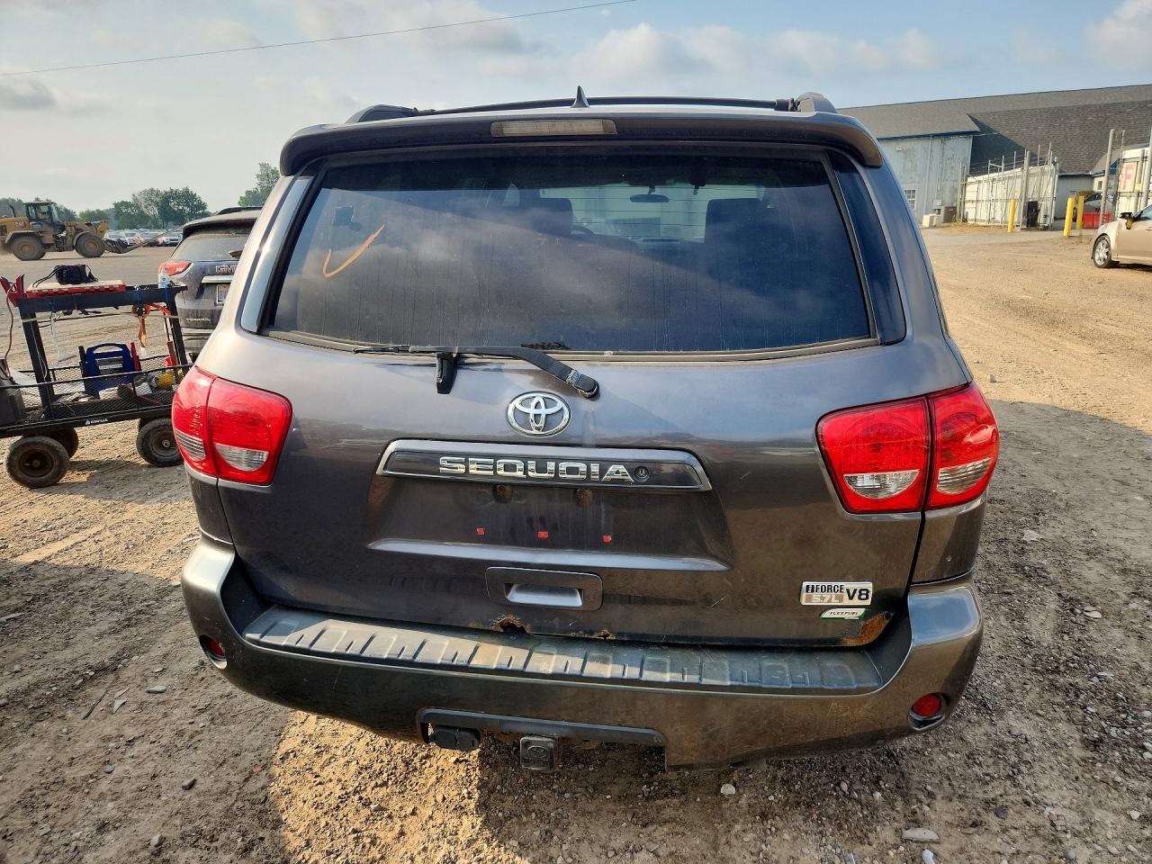 2011 Toyota Sequoia Sr5 Black vin: 5TDBW5G14BS047972