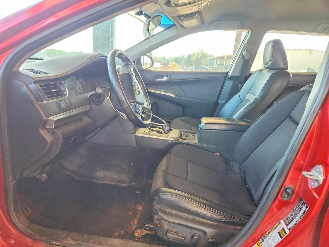 2012 Toyota Camry Se Red vin: 4T1BF1FK8CU615412