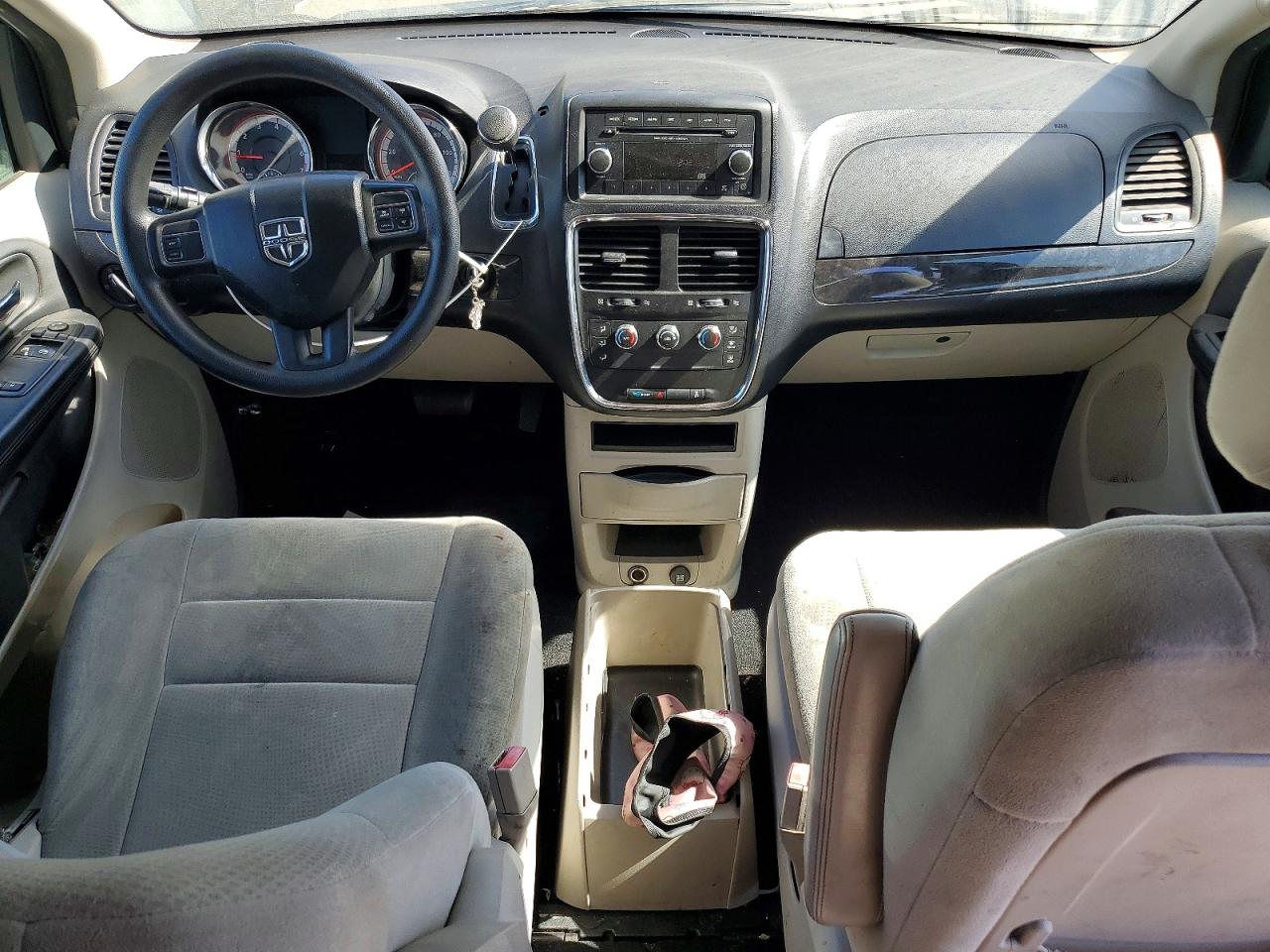 2012 Dodge Grand Caravan Se Серый vin: 2C4RDGBG1CR258214