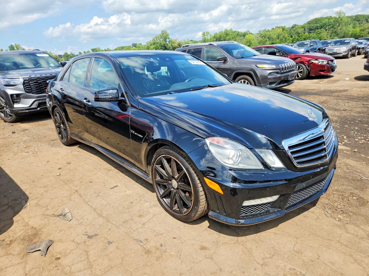 2013 Mercedes-benz E 63 Amg Black vin: WDDHF7EB1DA753109