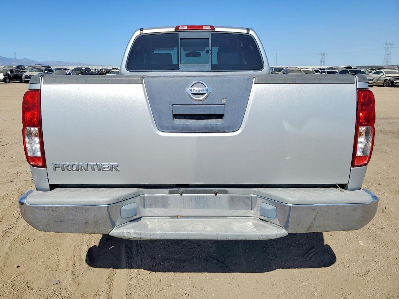 2005 Nissan Frontier Se Silver vin: 1N6AD06U05C424820