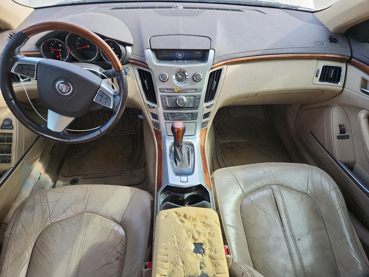 2010 Cadillac Cts Luxury Collection Cream vin: 1G6DF5EG9A0112223