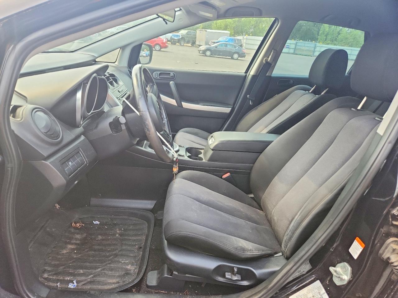 2009 Mazda Cx-7 Black vin: JM3ER29L590225216