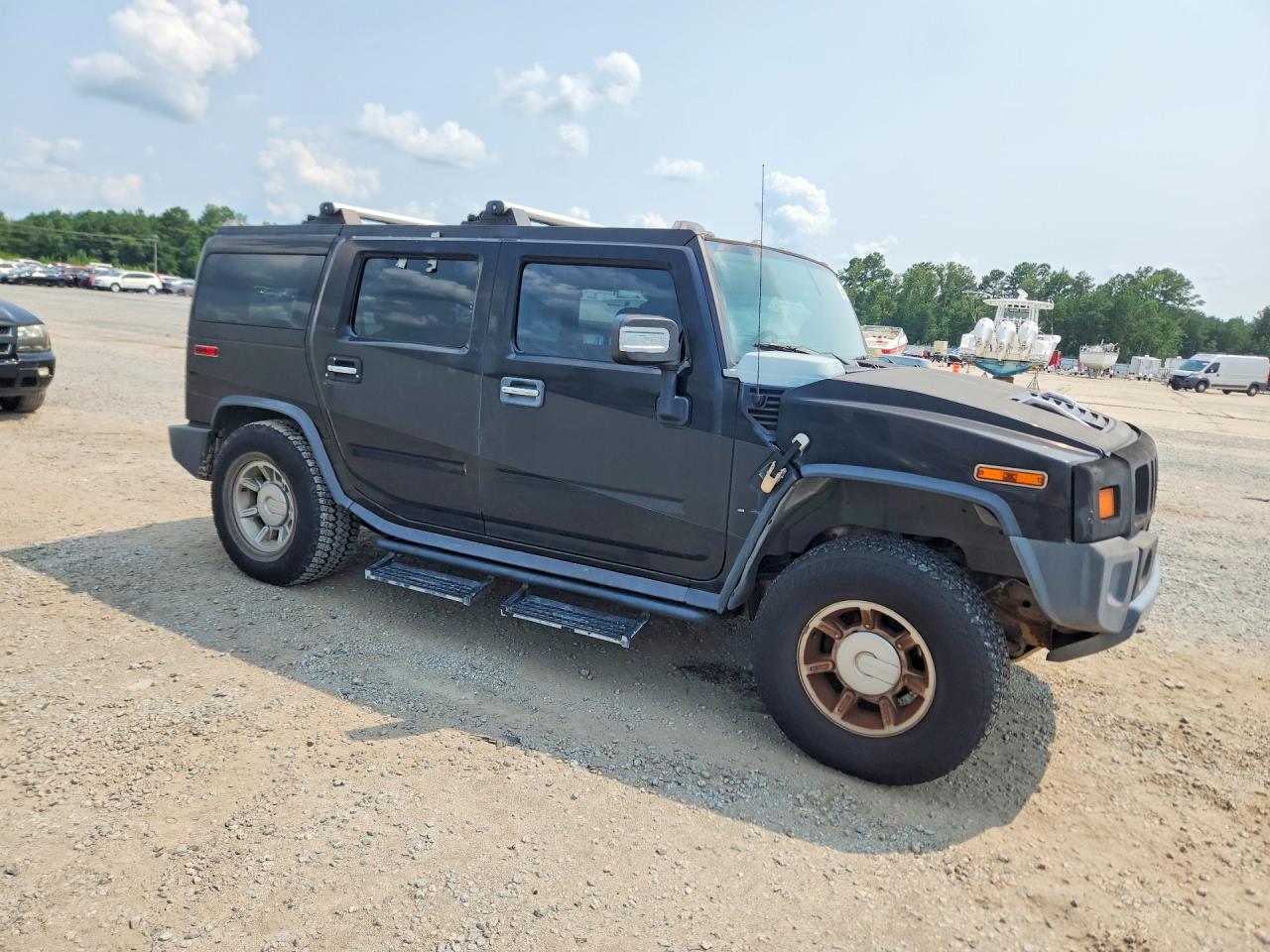 2007 Hummer H2 Black vin: 5GRGN23U67H109471