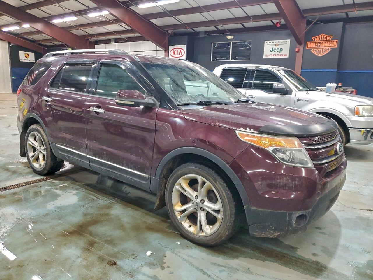 2011 Ford Explorer Limited Бордовый vin: 1FMHK8F87BGA26870