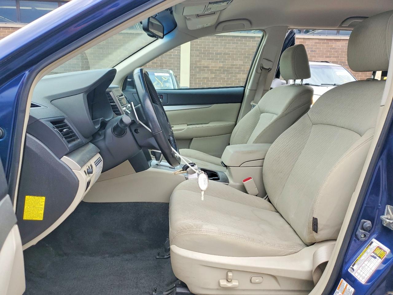 2011 Subaru Outback 2.5i Premium Blue vin: 4S4BRBCC3B3442820