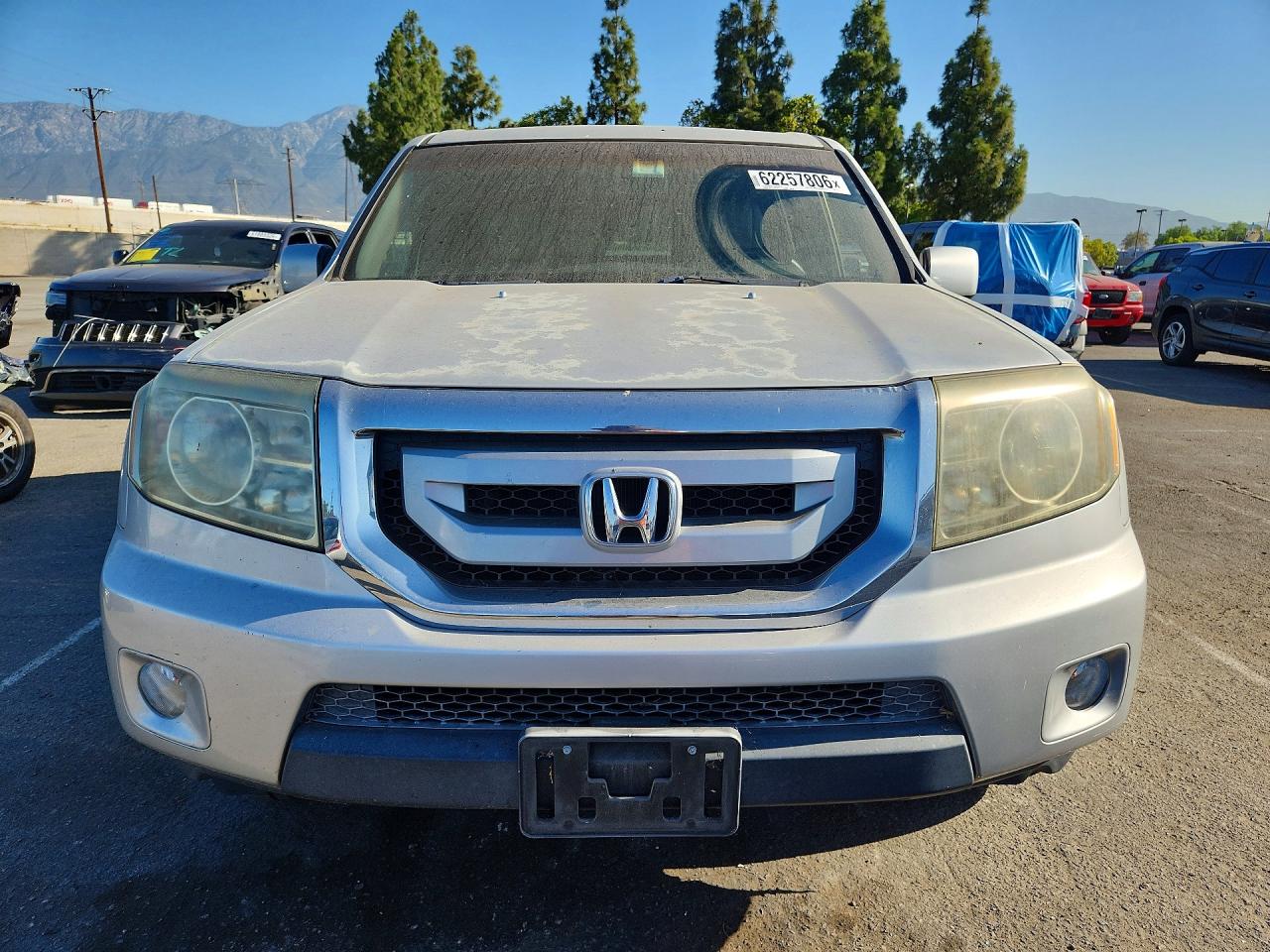 2009 Honda Pilot Exl Silver vin: 5FNYF38589B014116