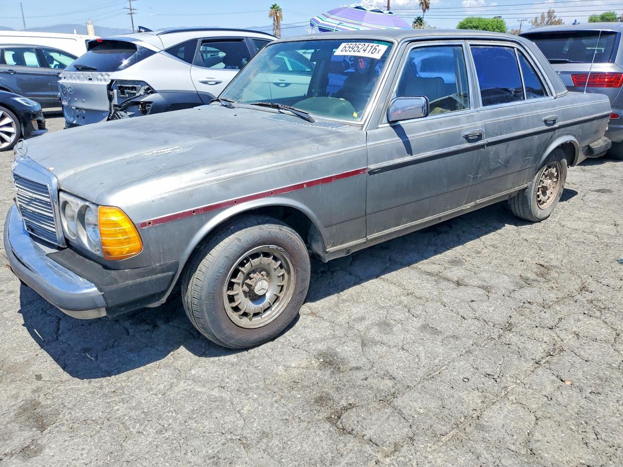 1982 Mercedes-benz 300 Dt Gray vin: WDBAB33A3CB012722
