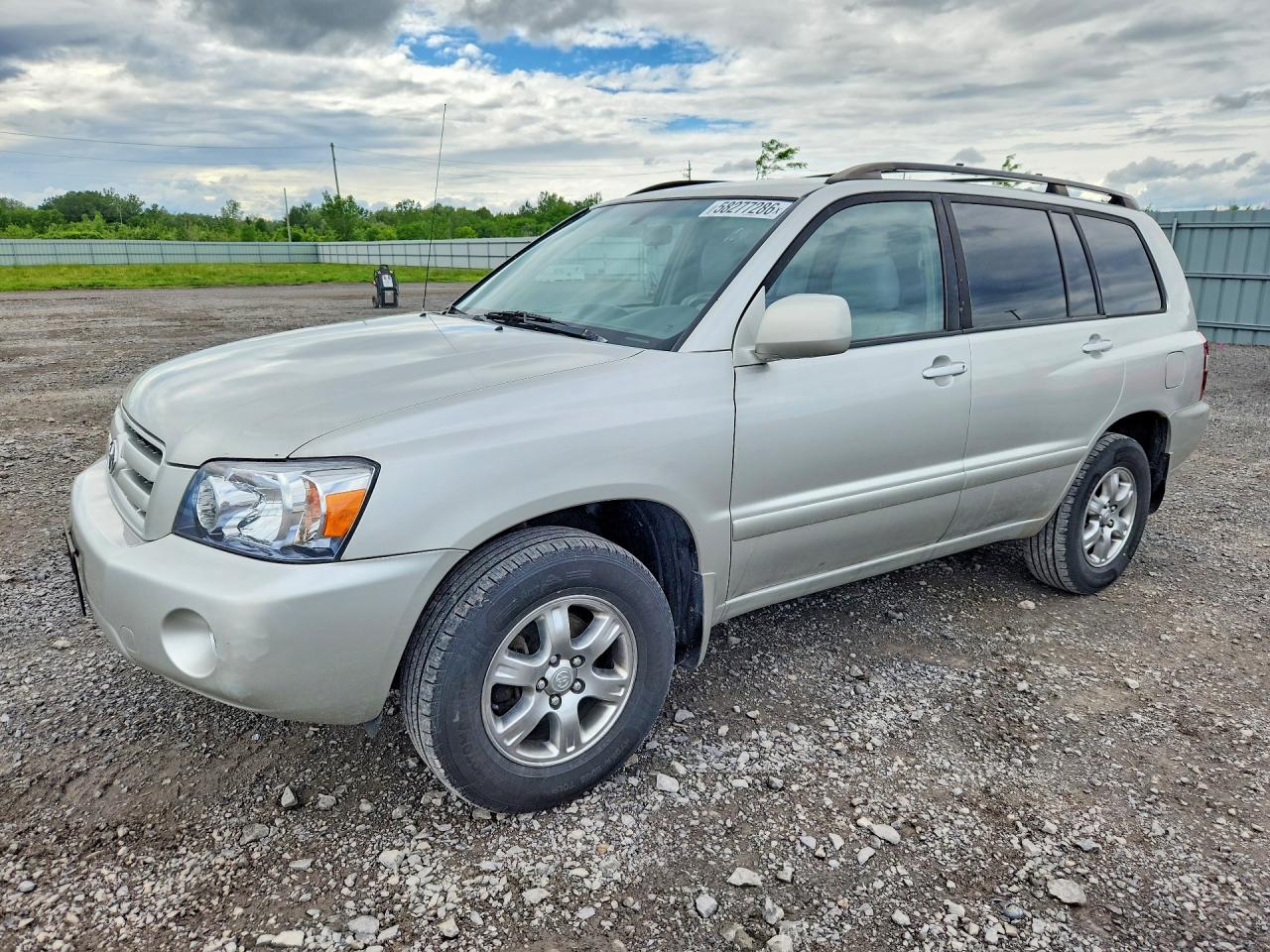 2006 Toyota Highlander Limited Silver vin: JTEHP21A360168690