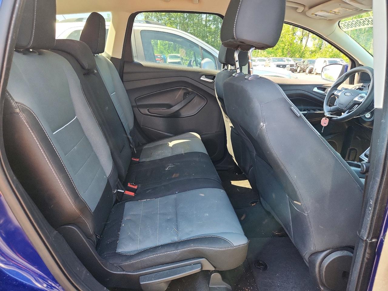 2014 Ford Escape Se Blue vin: 1FMCU9G97EUD98054