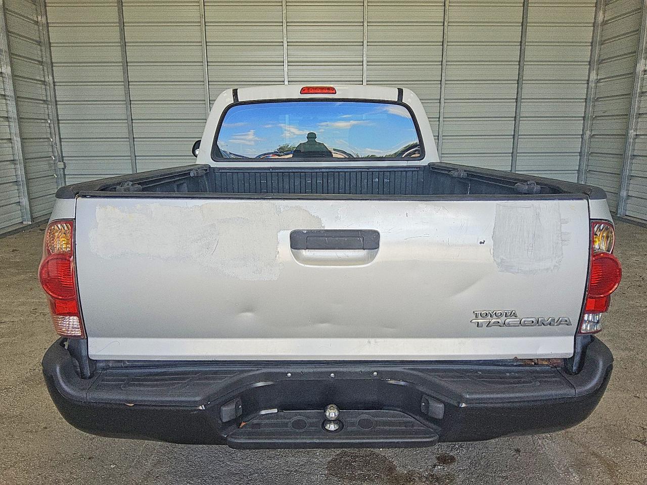 2014 Toyota Tacoma Base Белый vin: 5TFNX4CN8EX041183