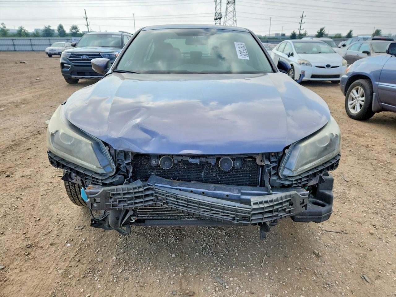 2015 Honda Accord Lx Серый vin: 1HGCR2F37FA070227