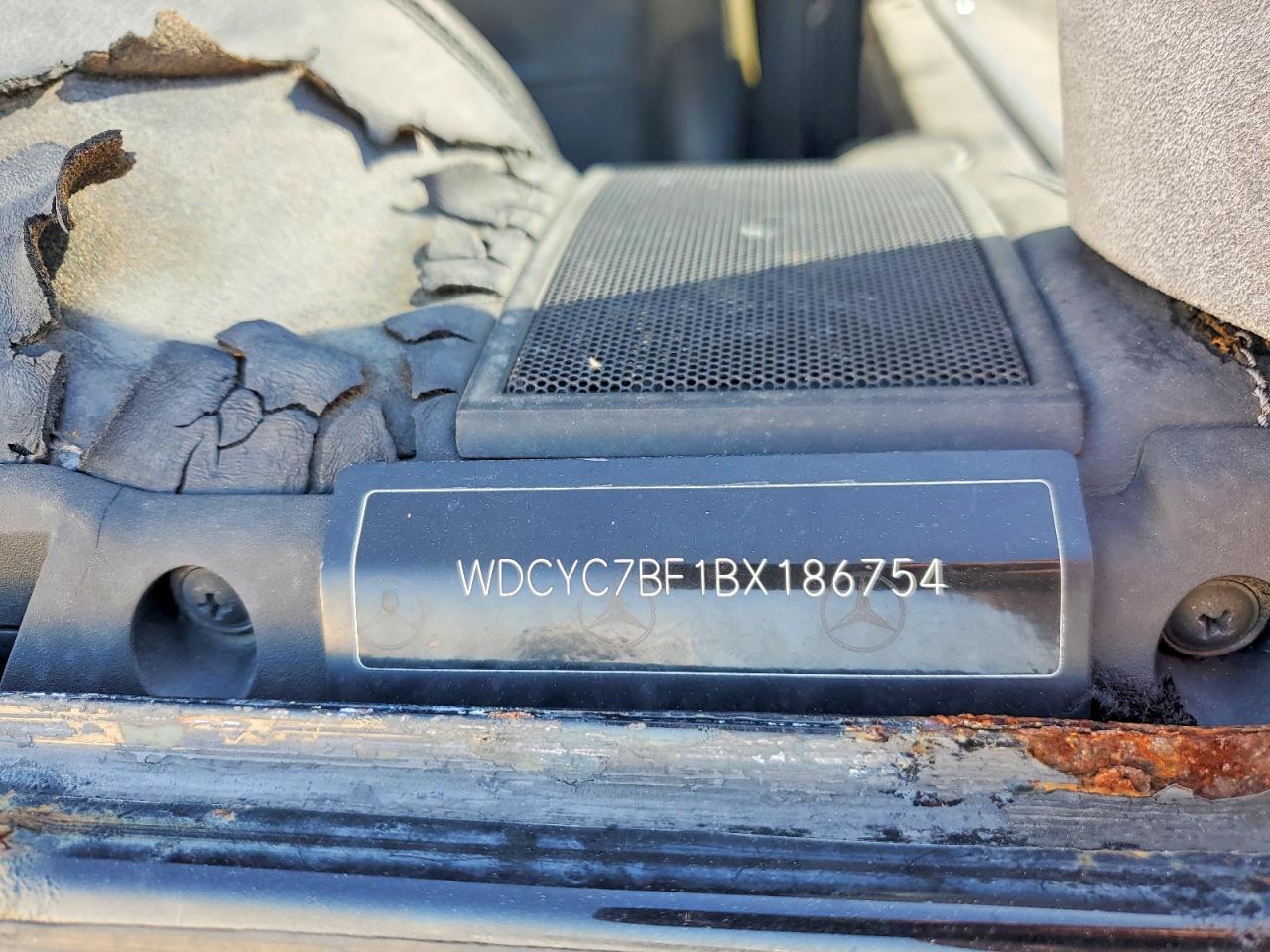 2011 Mercedes-benz G 55 Amg Черный vin: WDCYC7BF1BX186754