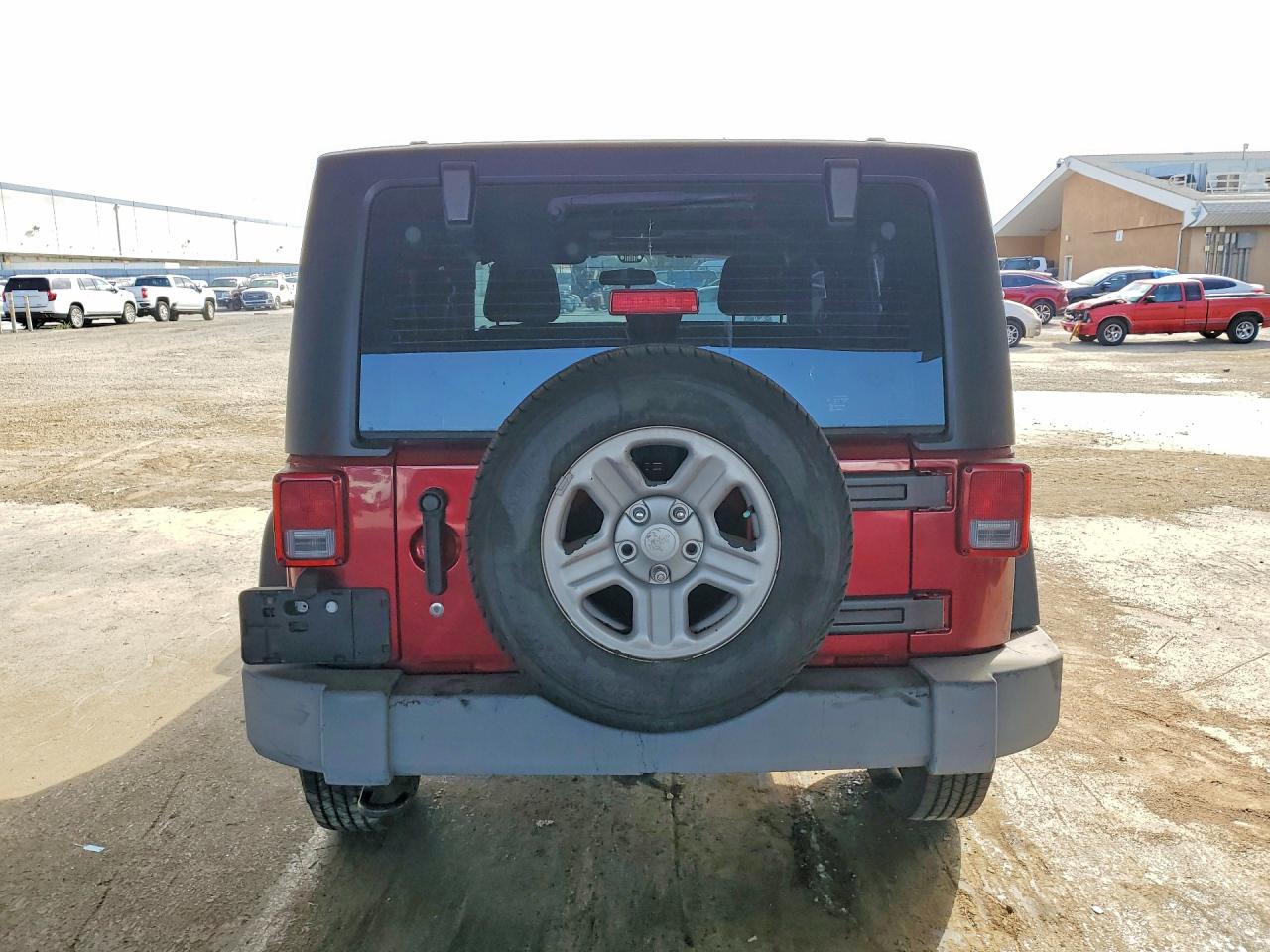 2013 Jeep Wrangler Sport Бордовый vin: 1C4AJWAG3DL516518