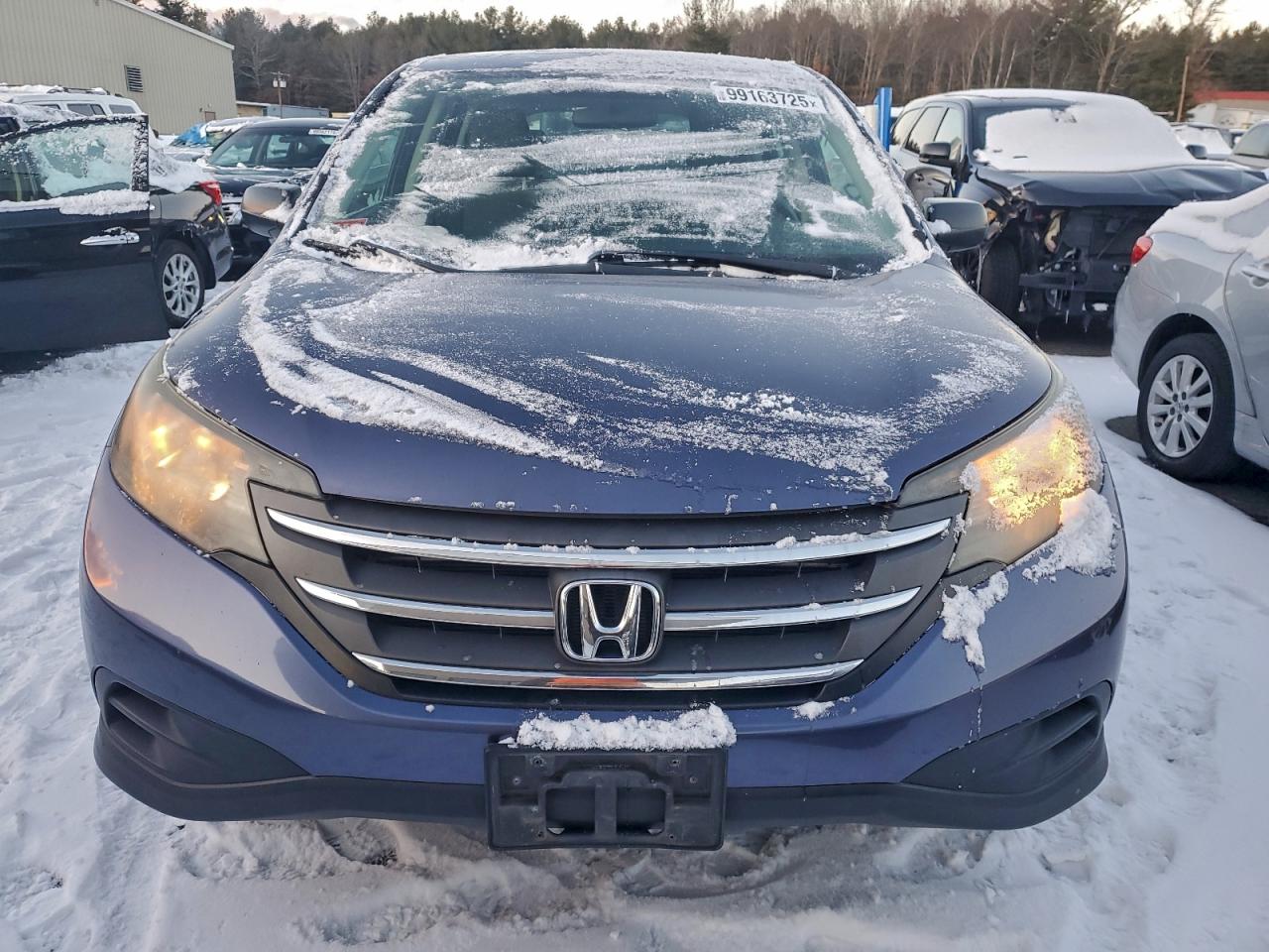 2012 Honda Cr-v Lx Синий vin: 5J6RM4H37CL074188