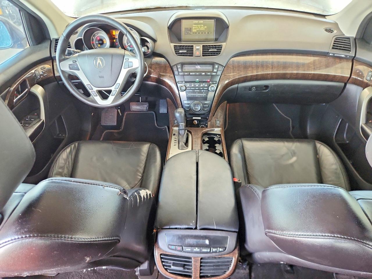 2011 Acura Mdx Technology Black vin: 2HNYD2H63BH501470