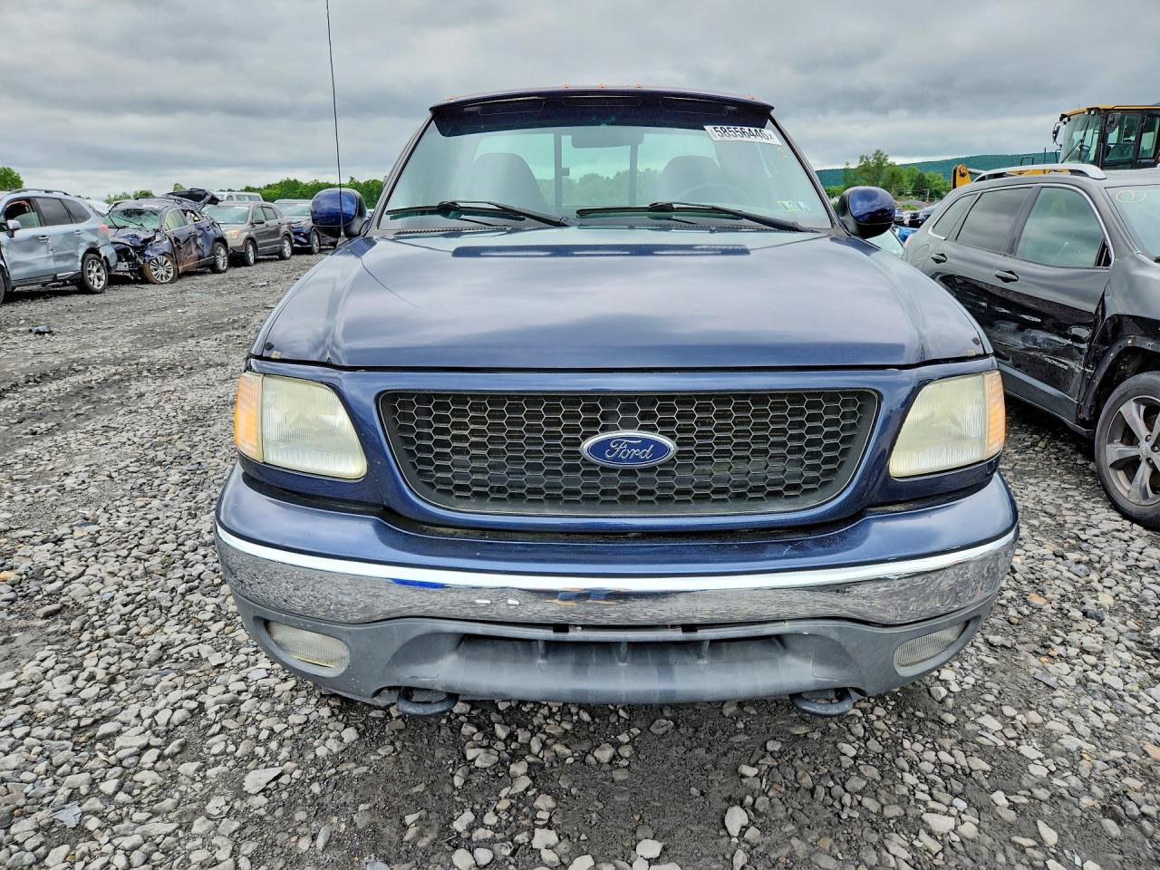2002 Ford F150 Синий vin: 1FTRF18WX2NA23425