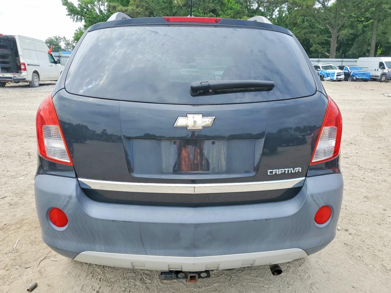 2013 Chevrolet Captiva Ls Black vin: 3GNAL2EK6DS595377