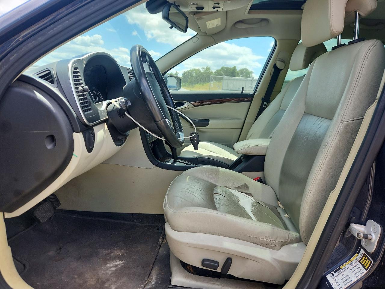 2008 Saab 9-3 2.0t Синий vin: YS3FB59Y981107234