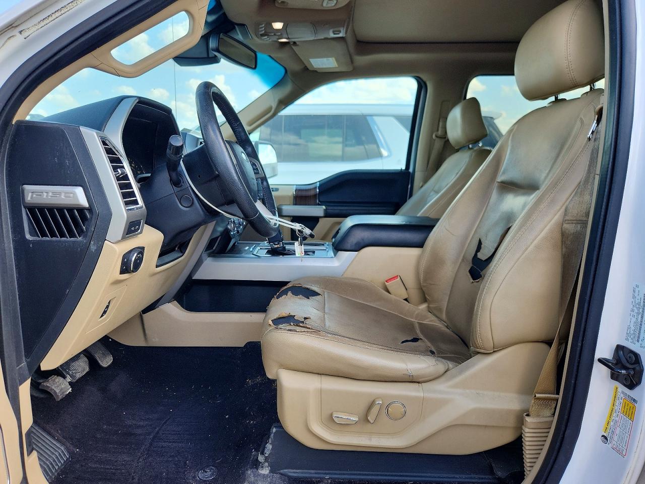2015 Ford F150 Supercrew White vin: 1FTEW1CF7FKE36772