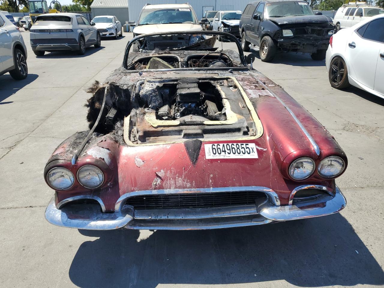 1962 Chevrolet Uk   Burn vin: 20867S102158