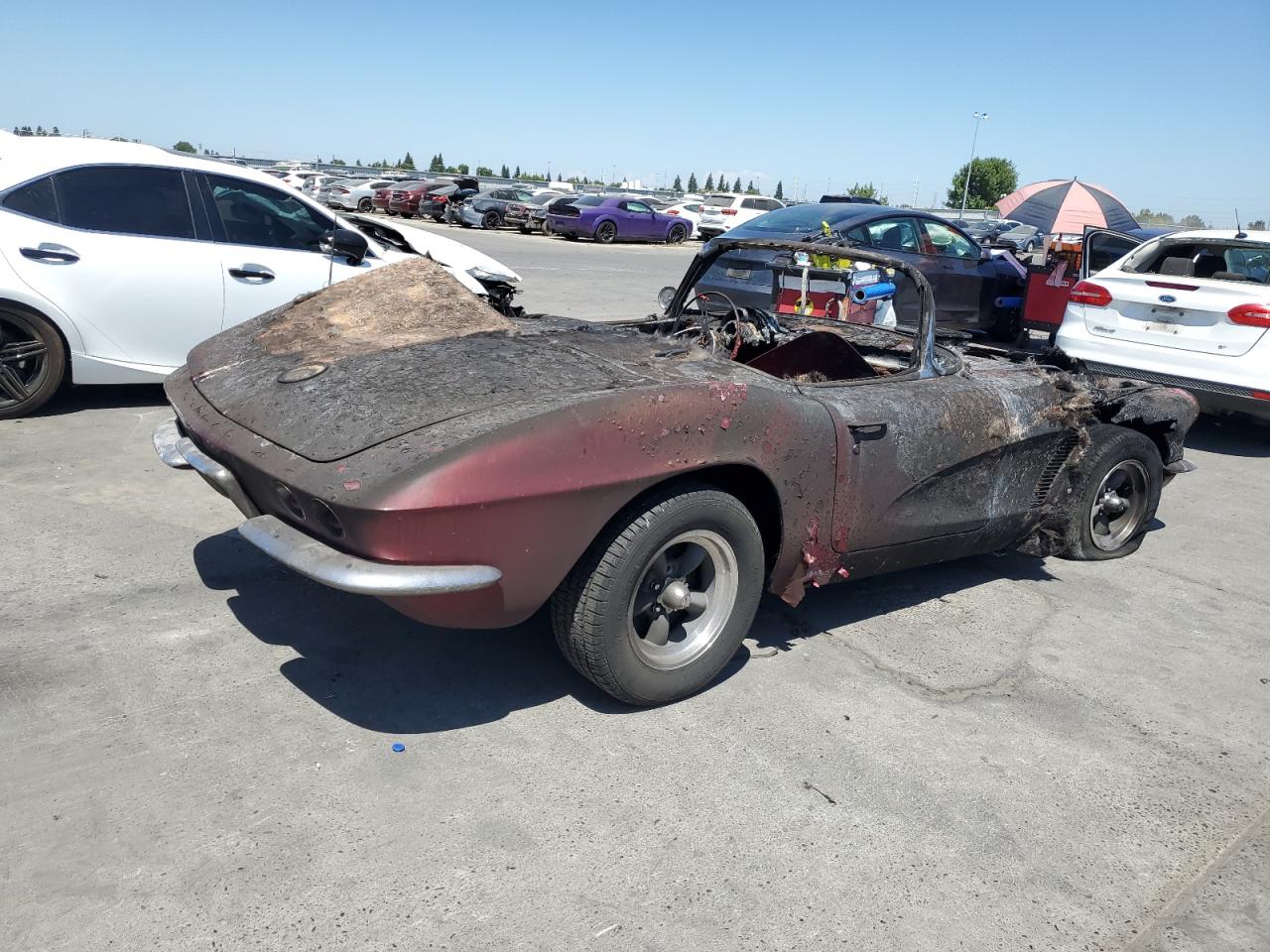 1962 Chevrolet Uk   Burn vin: 20867S102158