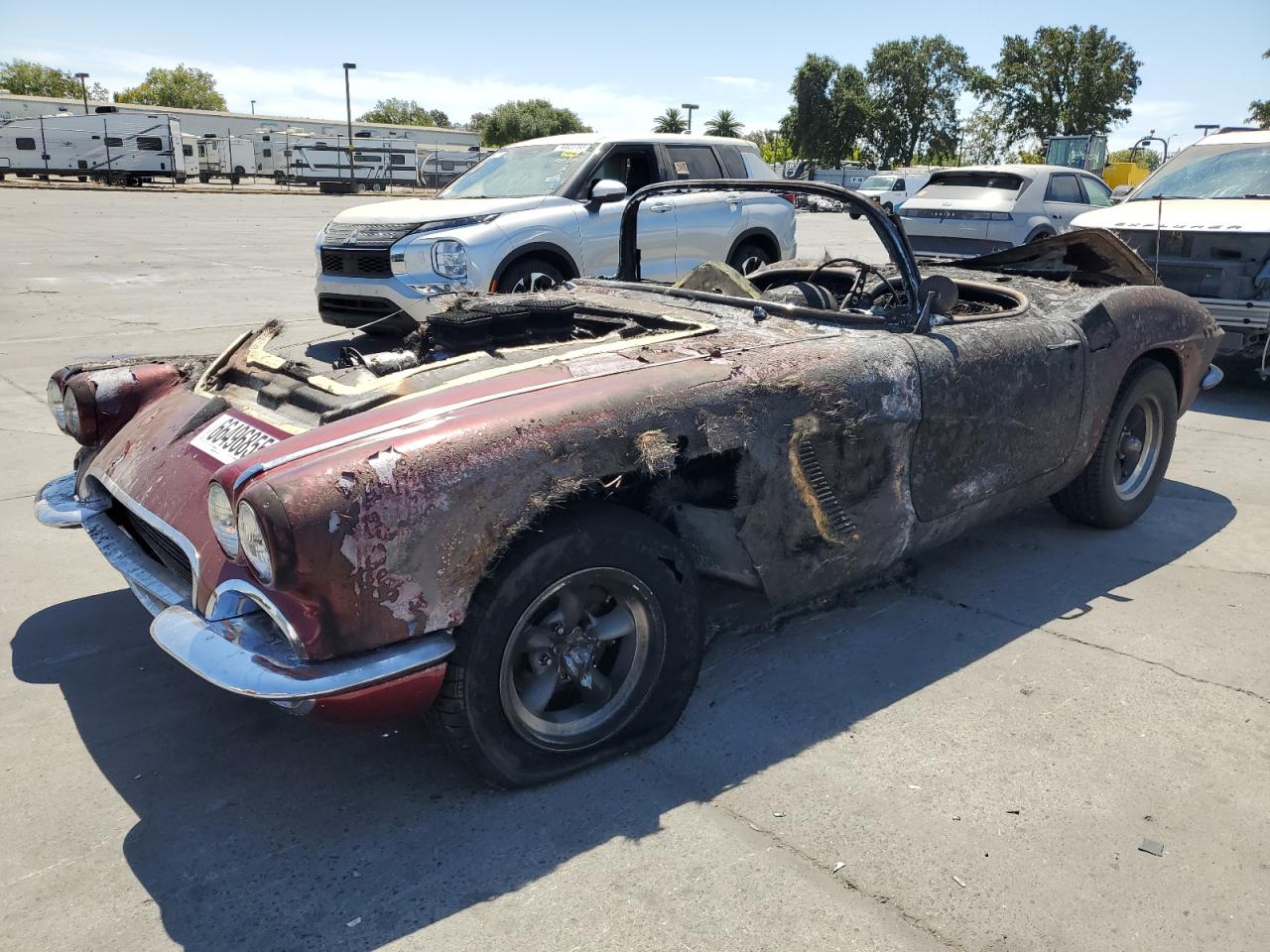 1962 Chevrolet Uk   Burn vin: 20867S102158