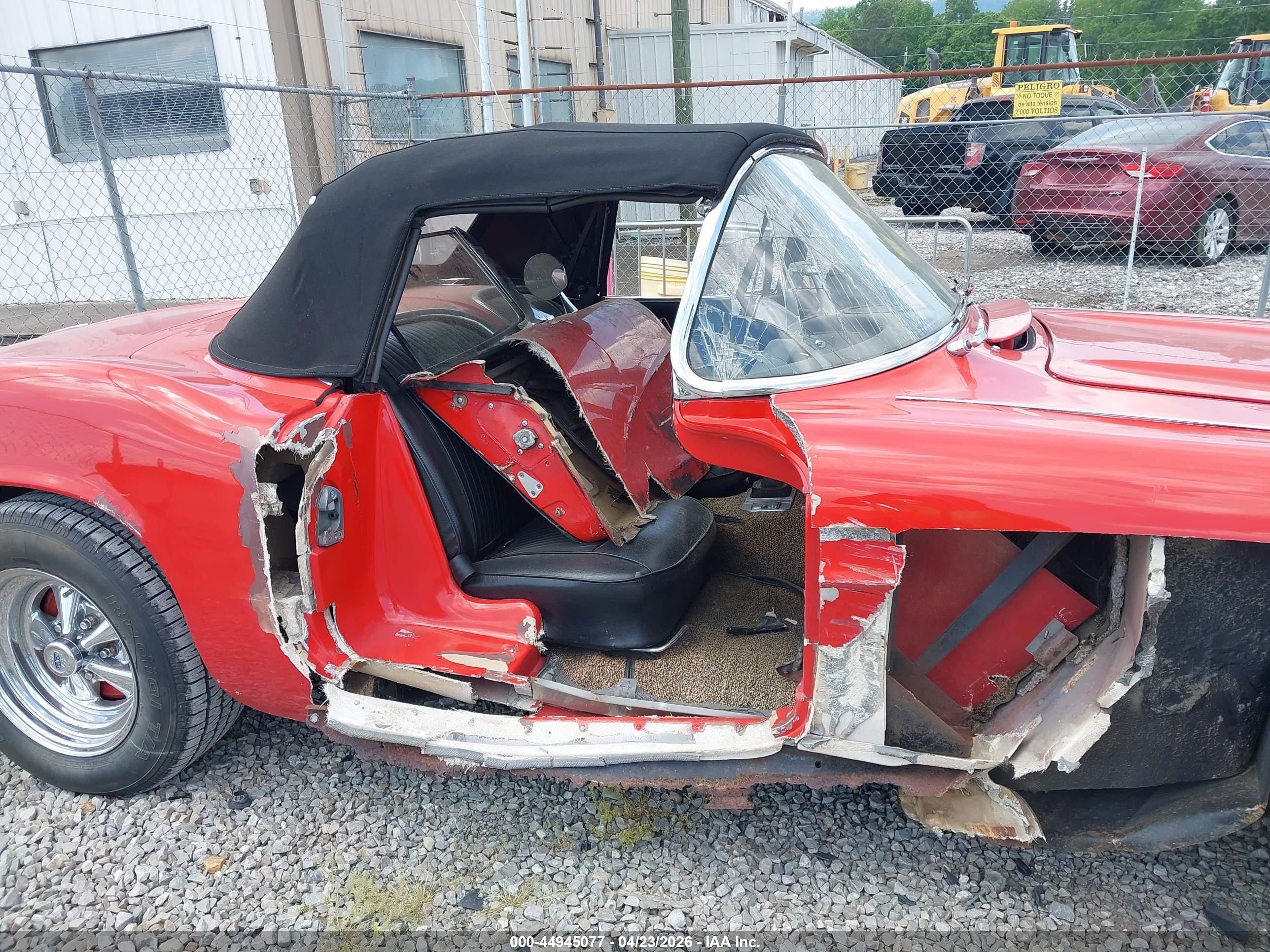 1962 Chevrolet Corvette   Красный vin: 20867S114390     